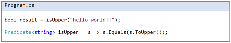 آموزش predicate delegate در زبان سی شارپ