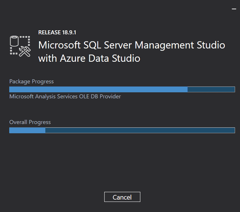 نصب SQL Server Management Studio