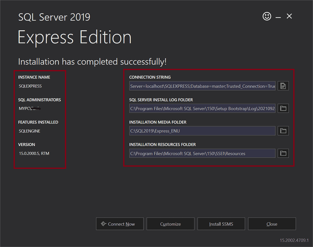 نصب SQL Server و SSMS