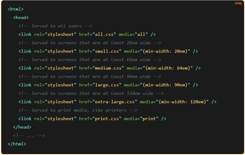 HTML HTML