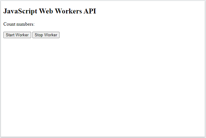 Web Worker