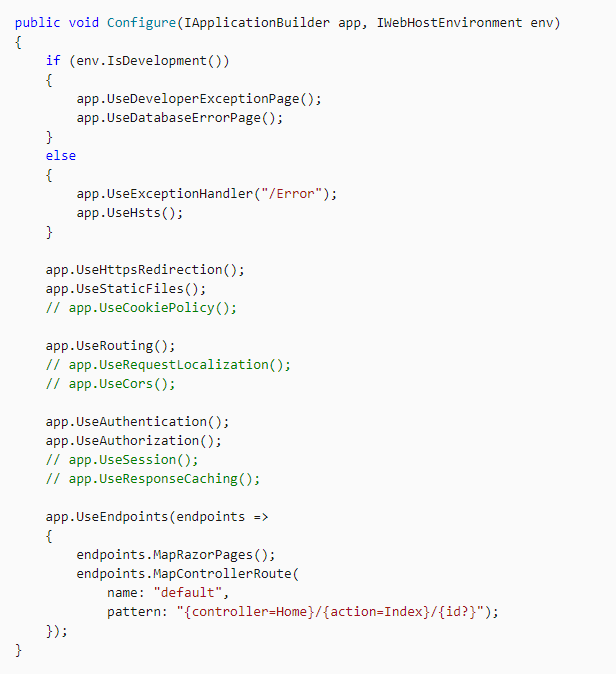 آموزش Middleware در Asp.net core آموزش Middleware در Asp.net core