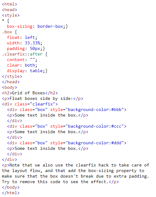 ویژگی Float و Clear در CSS | آتریا