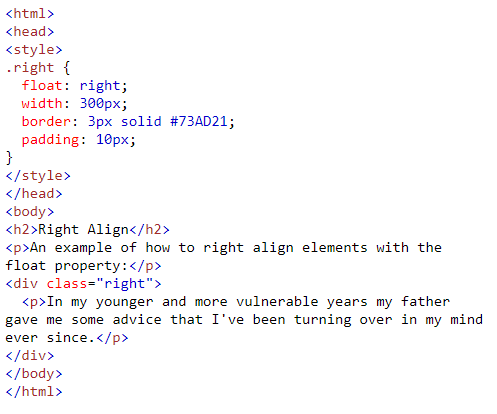 ویژگی align در CSS | آتریا