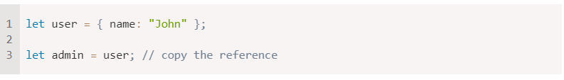 Object references and copying in javascript Object references and copying in javascript