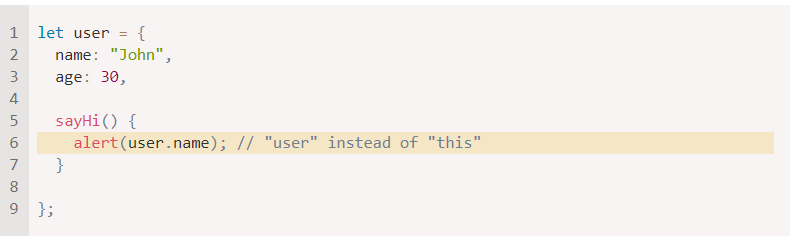 Methods and this in JavaScript