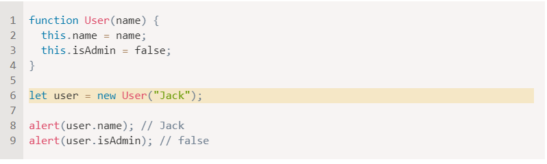 Constructor functions in JavaScript Constructor functions in JavaScript