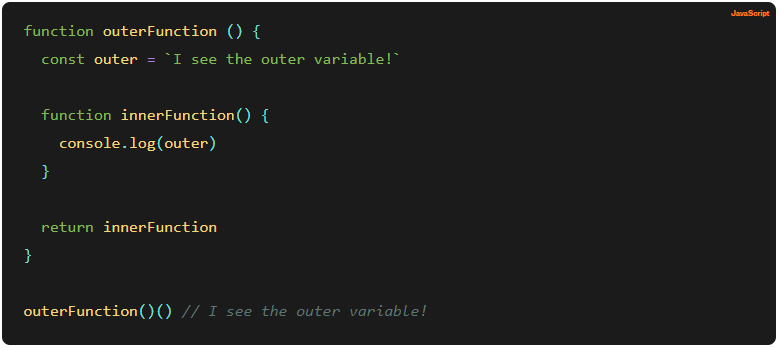 Closures in JavaScript