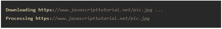 asynchronous callback