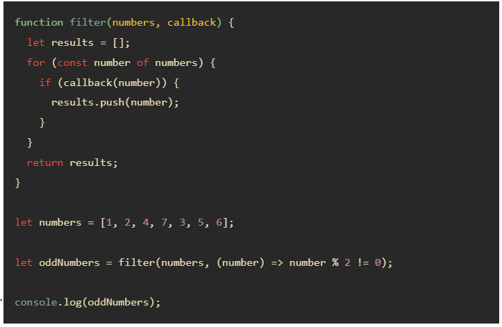 callbacks in javascript