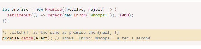 catch in promise in javascript catch in promise in javascript