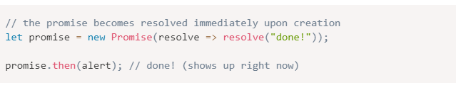 promise in javascript promise in javascript