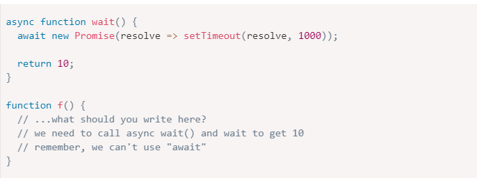 async from non-async async from non-async