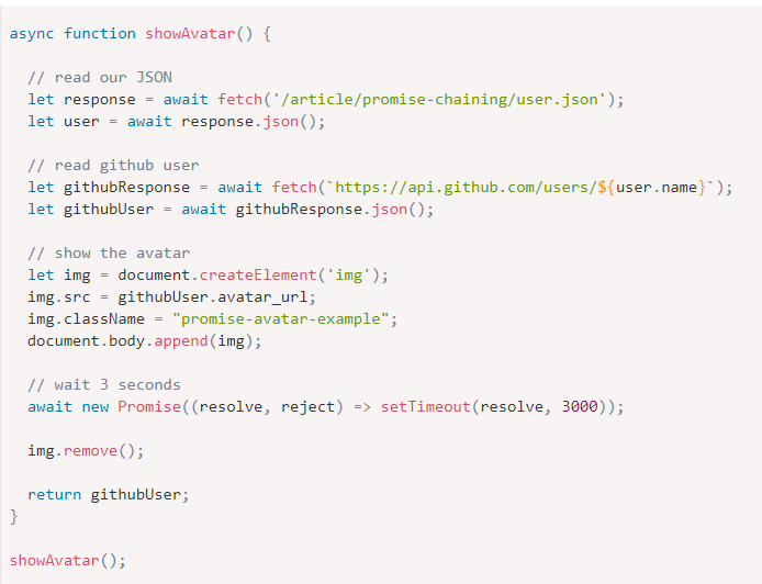 async function in javascript async function in javascript