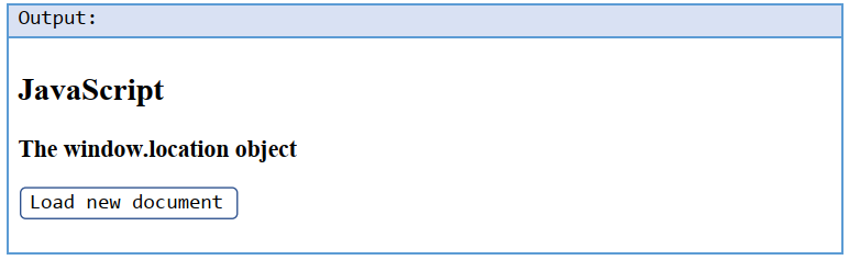 Window Location Assign in JavaScript