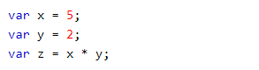 عملگر ضرب در جاوا اسکریپت (javascript)